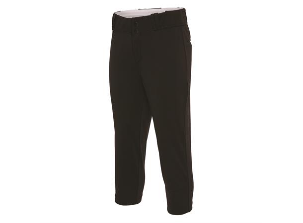 Rise 3/4 Softball Womans Pant BLK 3XS Teknisk softballbukse til dame 