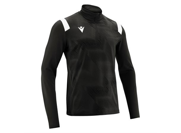 Purus 1/4 Zip Top BLK/WHT 3XS Teknisk treningsgenser - Unisex 