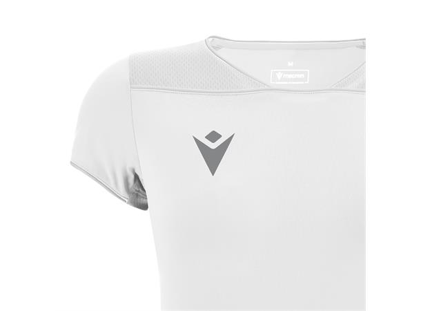 Steel Eco Womans Shirt WHT XS Teknisk spillerdrakt i ECO-tekstil 