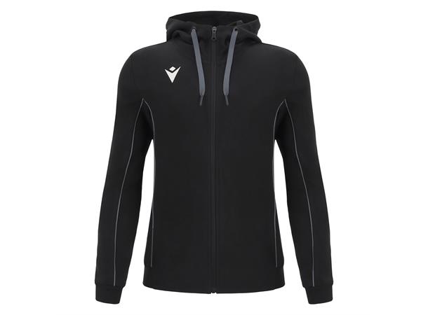 Stage Eco Hooded Jacket BLK/ANT S Hettejakke i Ecotekstil - Unisex 