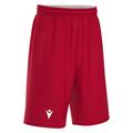 X500 Basket Shorts RED/WHT M Vendbar teknisk basketshorts - Unisex