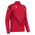 Yaruga Training 1/4 Zip Top RED XL Teknisk treningsgenser - Unisex