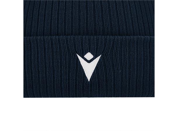 Snow PomPom Beanie NAV JR Klassisk lue med stor dusk 