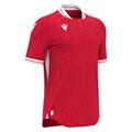 CERBERUS ECO shirt RED/WHT 3XS Teknisk kamp og treningsdrakt - Unisex