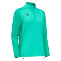 Lena Training 1/4 Zip Top W TRQ XL Teknisk treningsgenser til dame