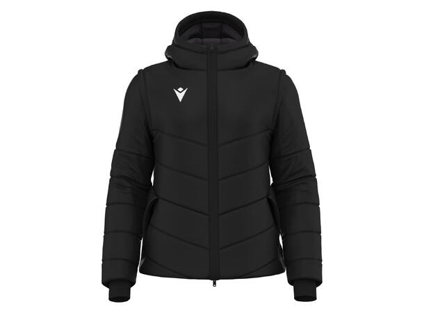 Duality Hooded Bomber Jacket BLK 3XS Jakke med avtagbare ermer - Unisex 